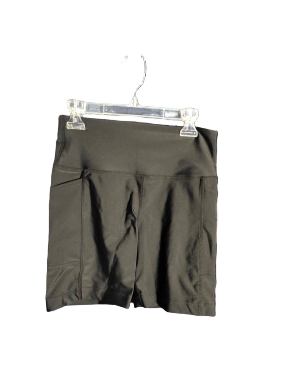 Women's Lands' End Black Athletic Shorts XS biking hiking working out